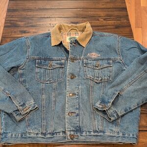 Vintage Arizona Beverages Iced Tea Denim Trucker Jacket Unisex